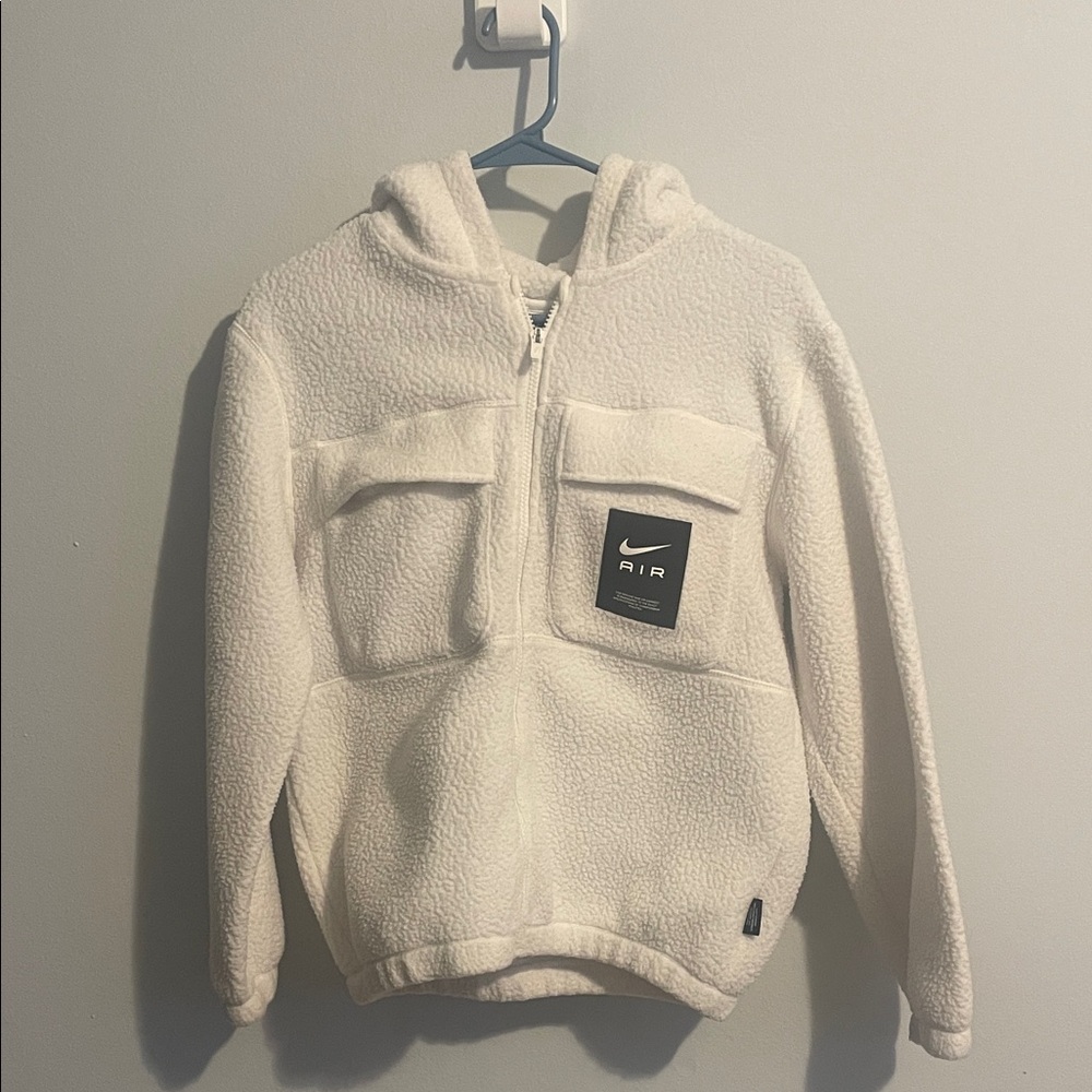 Nike Kids Cream Fleece Hoodie